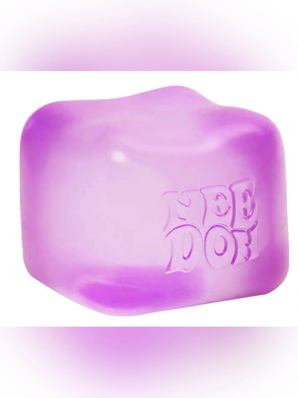 Nee Doh Nice Cube - Super Solid Squish PURPLE